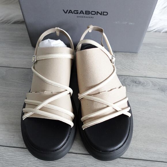 Vagabond Blenda Strappy Sandal Off-White size 41 - Picture 6 of 13